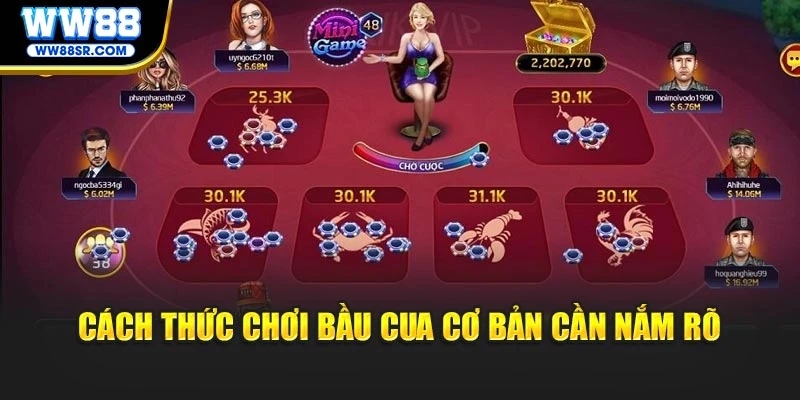 Cách thức chơi bầu cua cơ bản cần nắm rõ